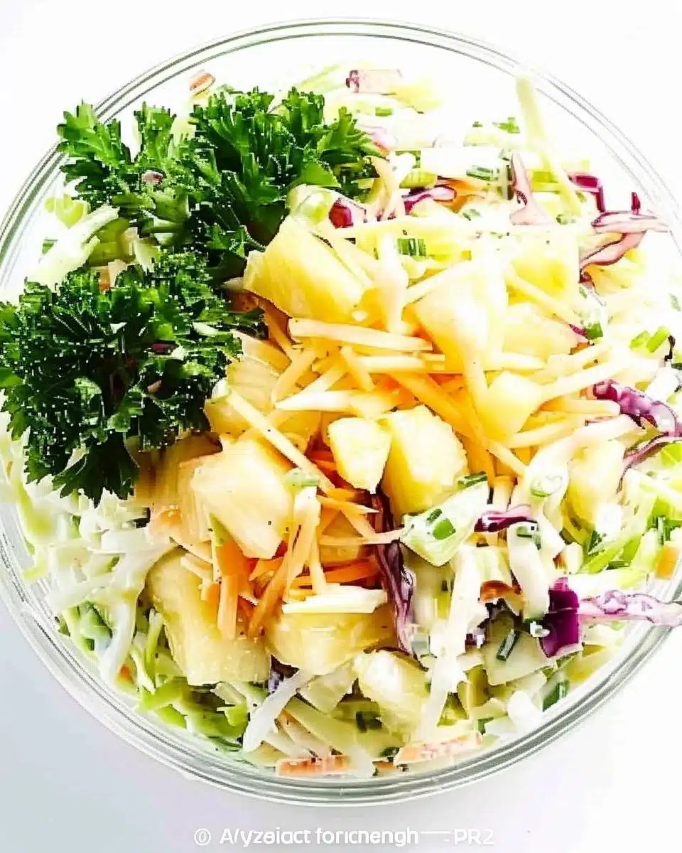 Pineapple Coleslaw 6 Pineapple Coleslaw