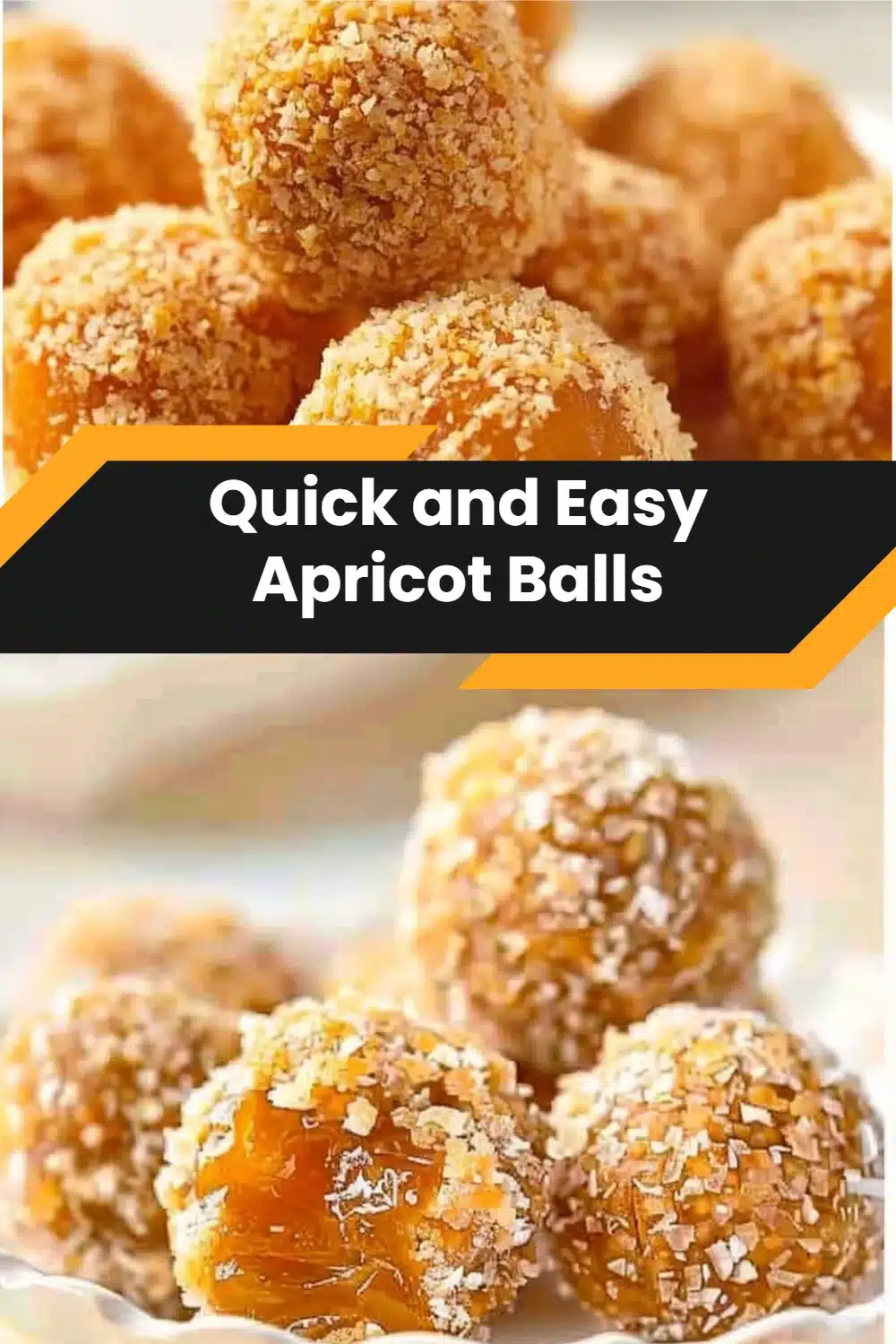Quick and Easy Apricot Balls 5 Quick and Easy Apricot Balls