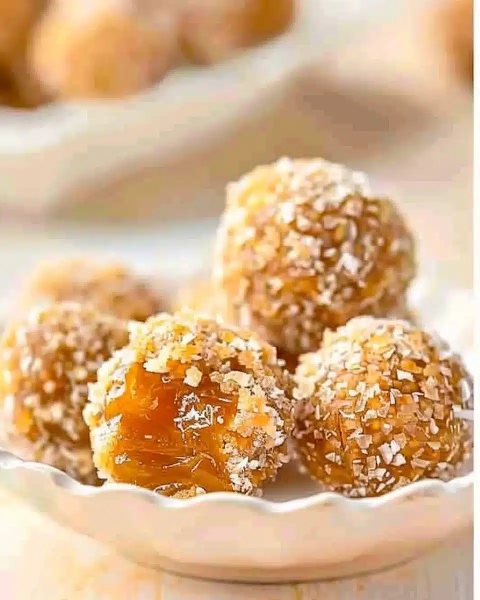 Quick and Easy Apricot Balls 6 Quick and Easy Apricot Balls