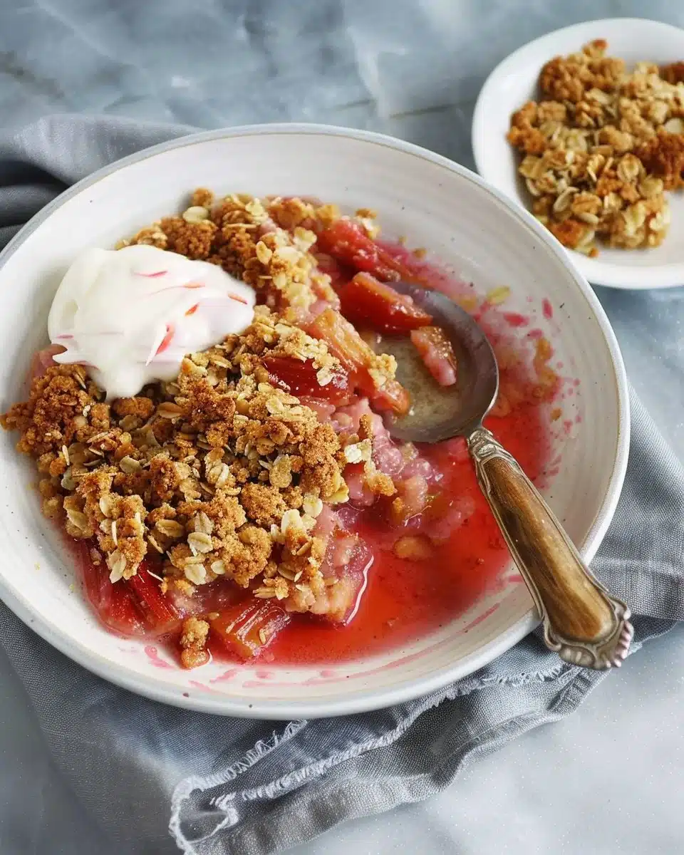 Rhubarb Crisp Recipe 6 Rhubarb Crisp Recipe