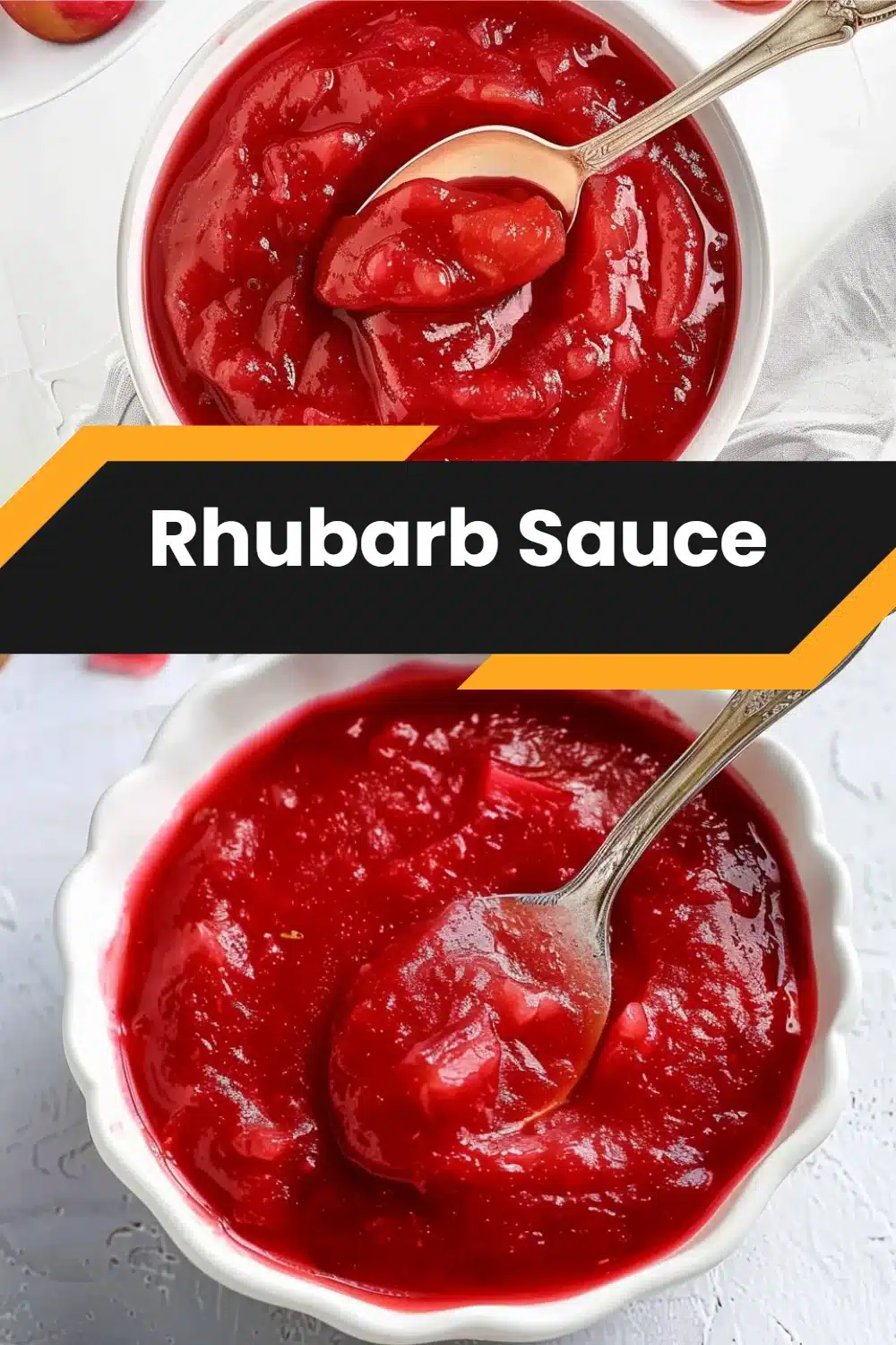 Rhubarb Sauce 5 Rhubarb Sauce