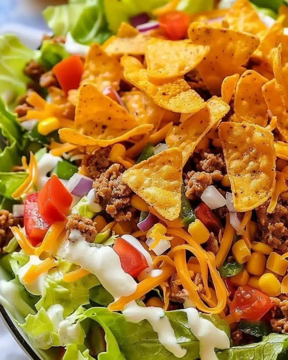 Simple Doritos Taco Salad 6 Simple Doritos Taco Salad
