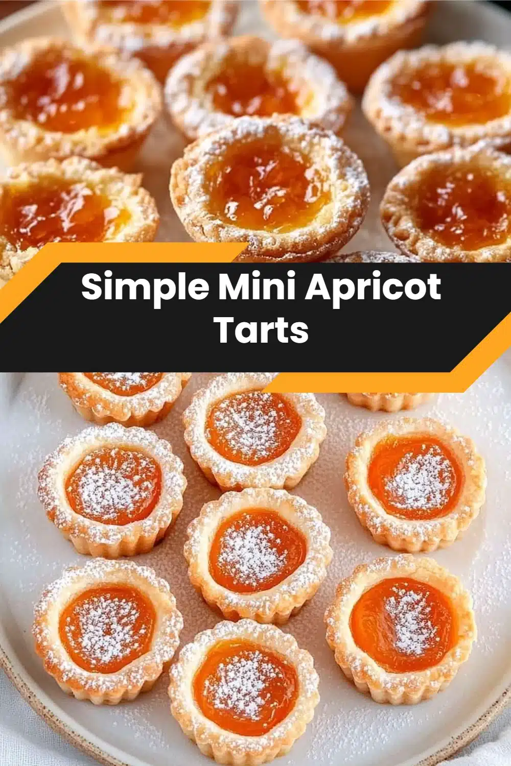 Simple Mini Apricot Tarts 5 Simple Mini Apricot Tarts