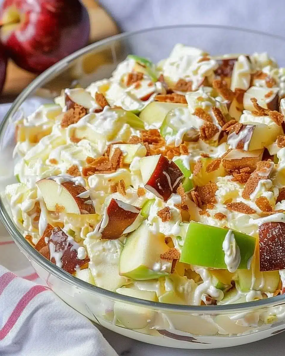 Snicker Apple Salad 6 Snicker Apple Salad