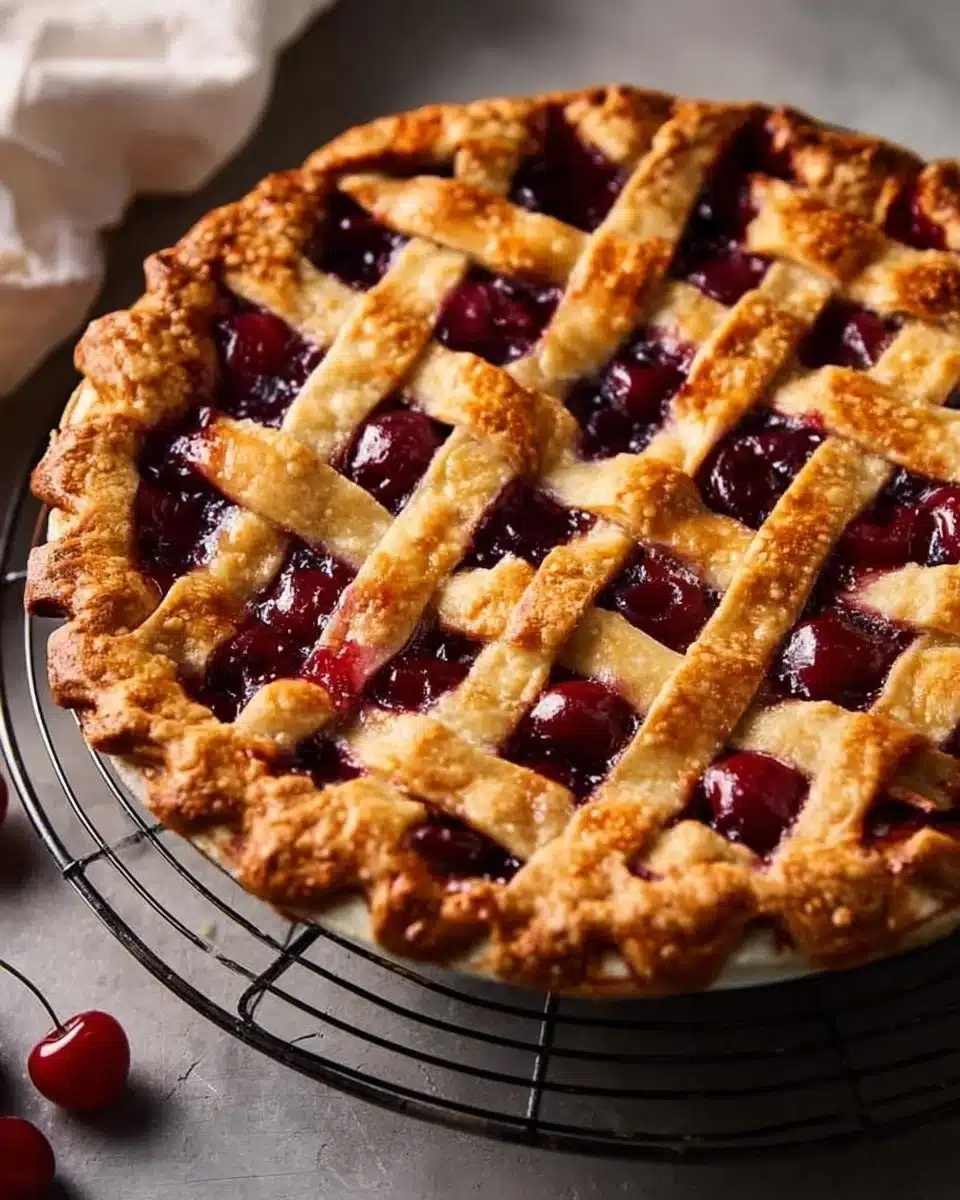 The BEST Homemade Cherry Pie