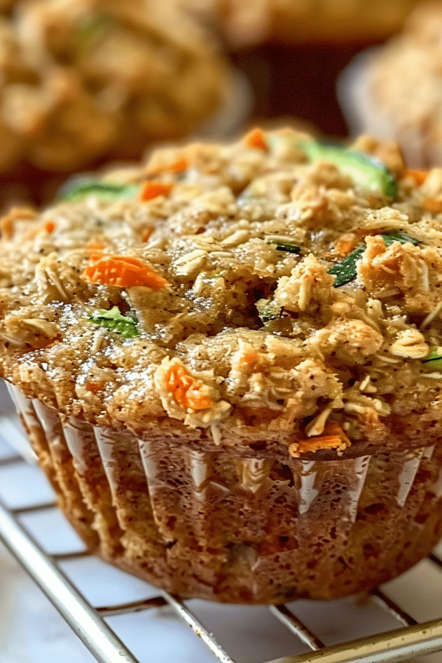Zucchini Carrot Oatmeal Muffins: Healthy and Flavorful Recipe 5 image 1777681498120