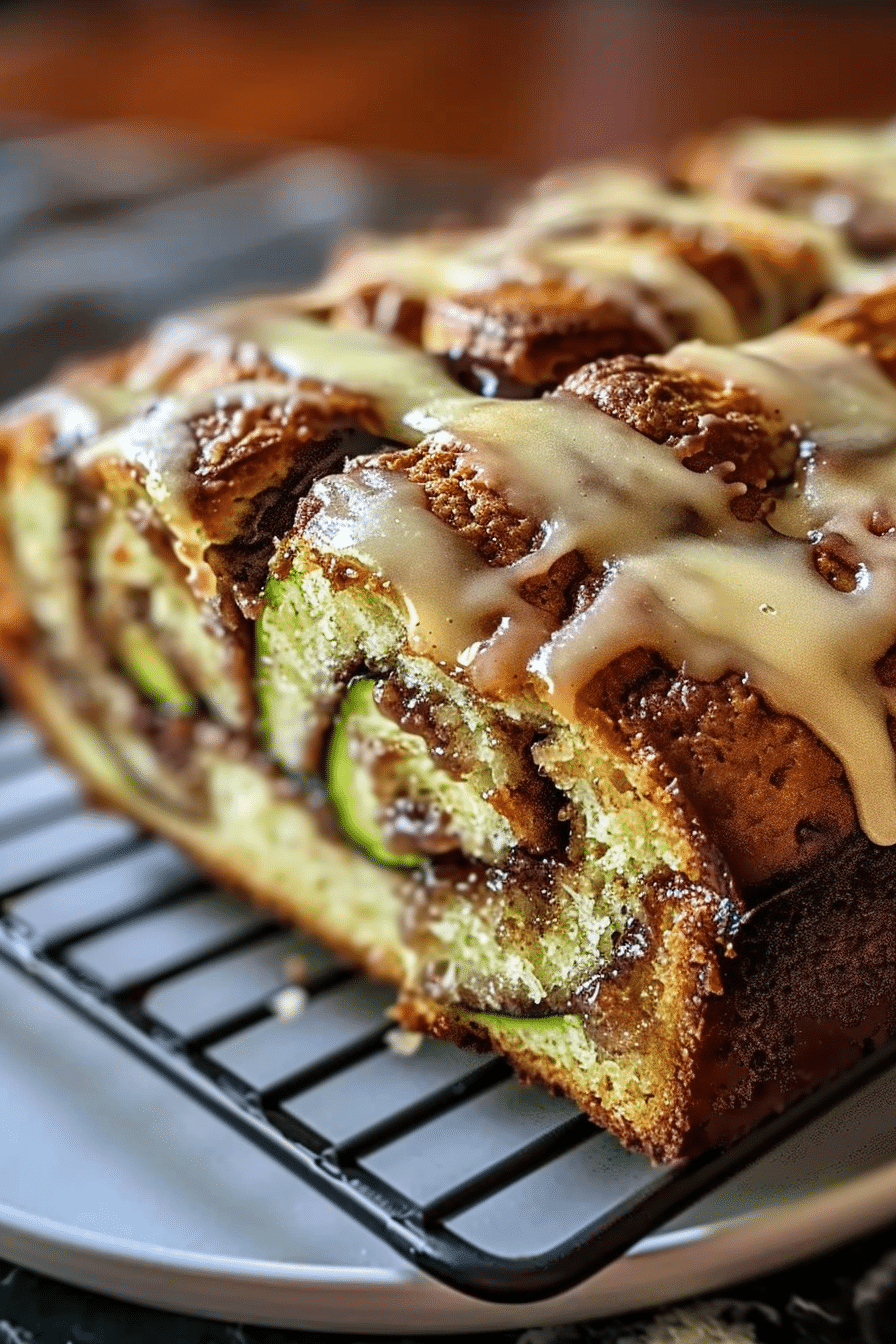 Delicious Cinnamon Roll Zucchini Bread 5 image 1777681679532