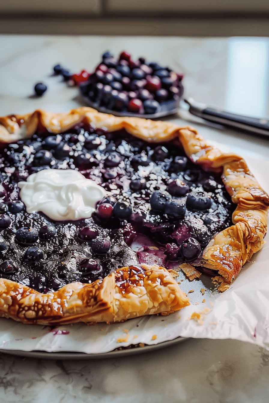 Blueberry Galette with Crispy Sweet Backend 5 image 1777893412259