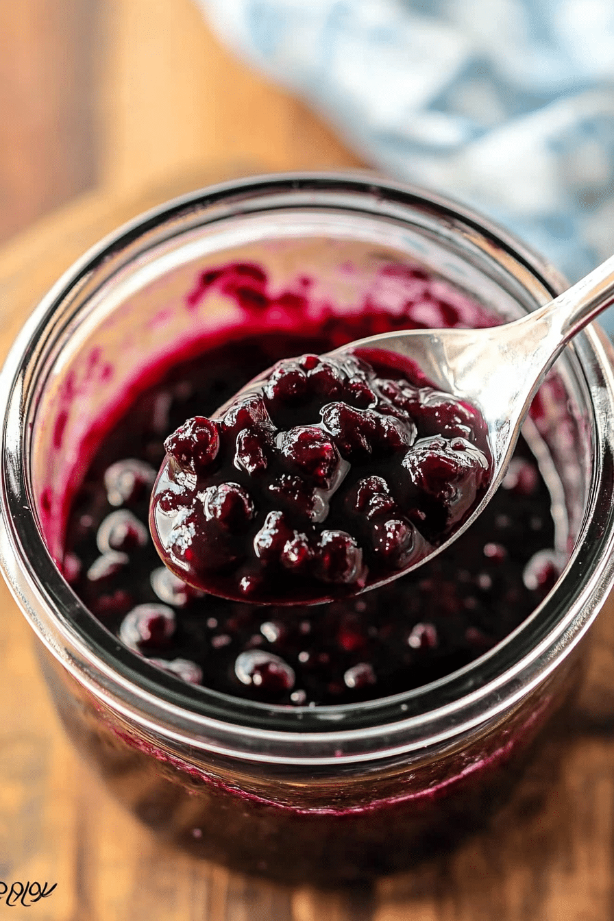 Easy Homemade Huckleberry Sauce Recipe for Desserts 5 image 1778635668059