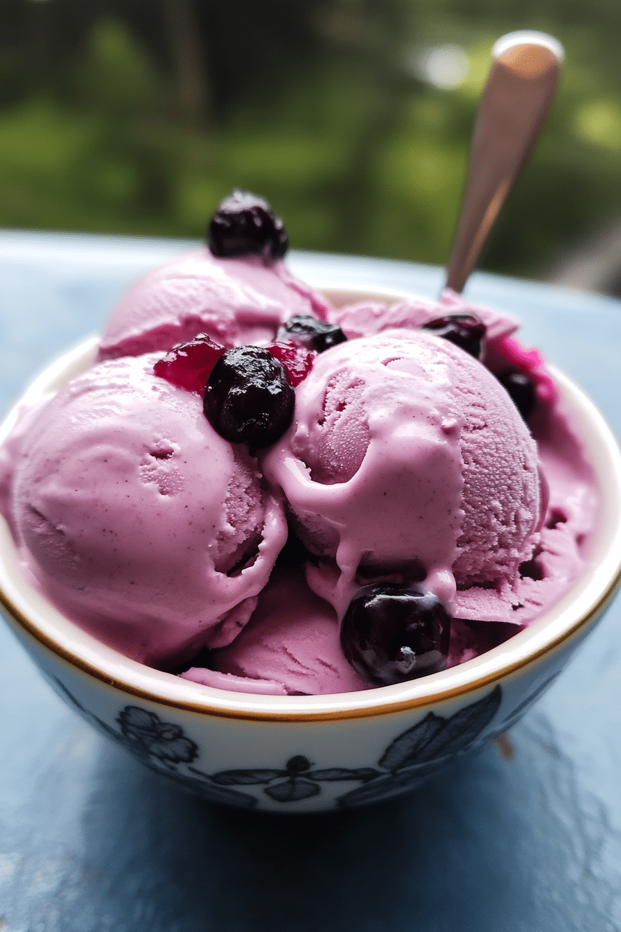 Homemade Huckleberry Ice Cream Recipe 5 image 1778635815798