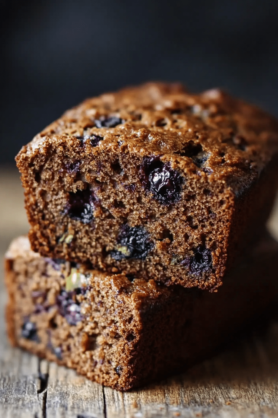 Huckleberry Zucchini Bread for Fall Dessert Lovers 2 image 1778635929423