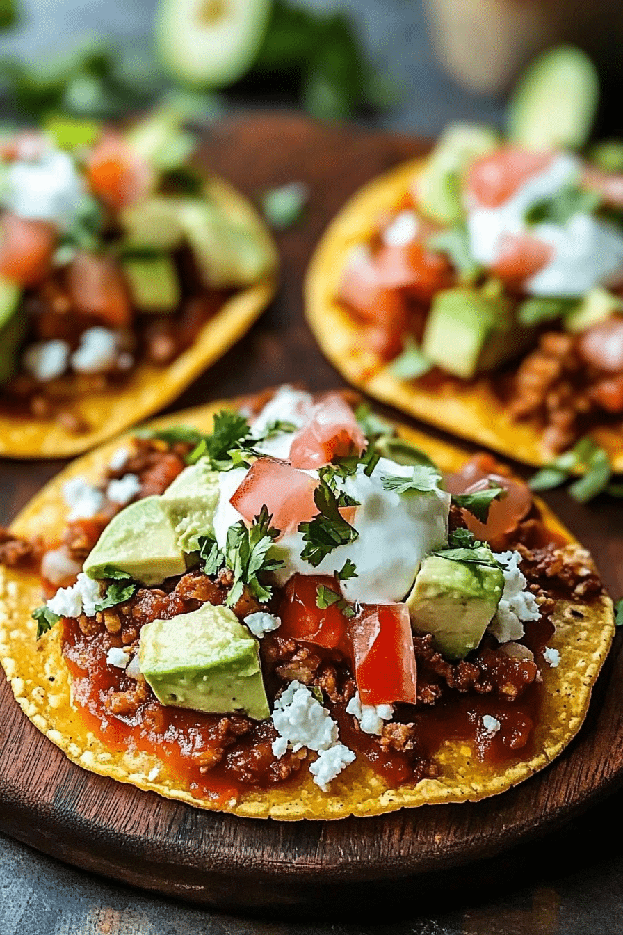 Mexican Tostadas: Crispy Shell Delight 5 image 1778689953153