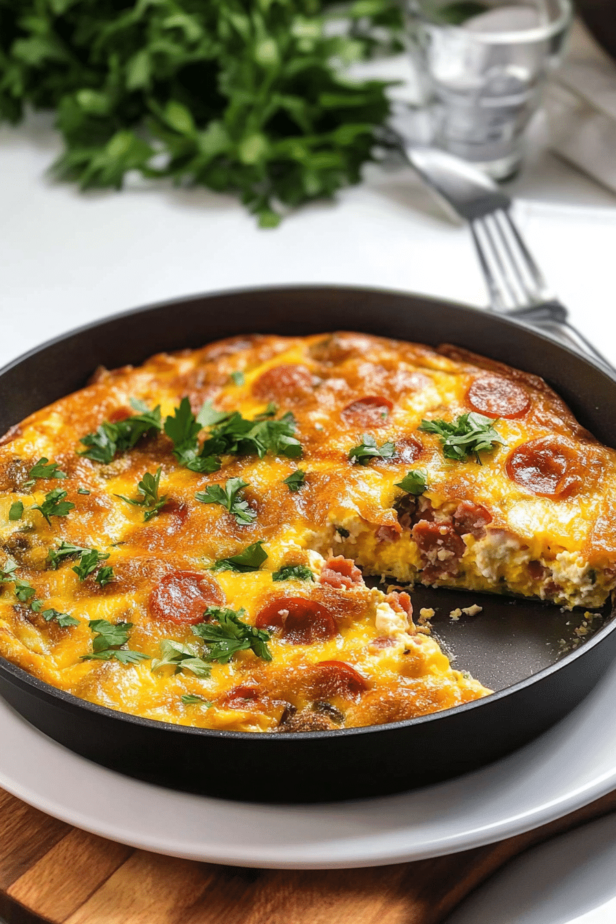 Chorizo Frittata Recipe with Rotel Tomatoes 2 image 1778690134834