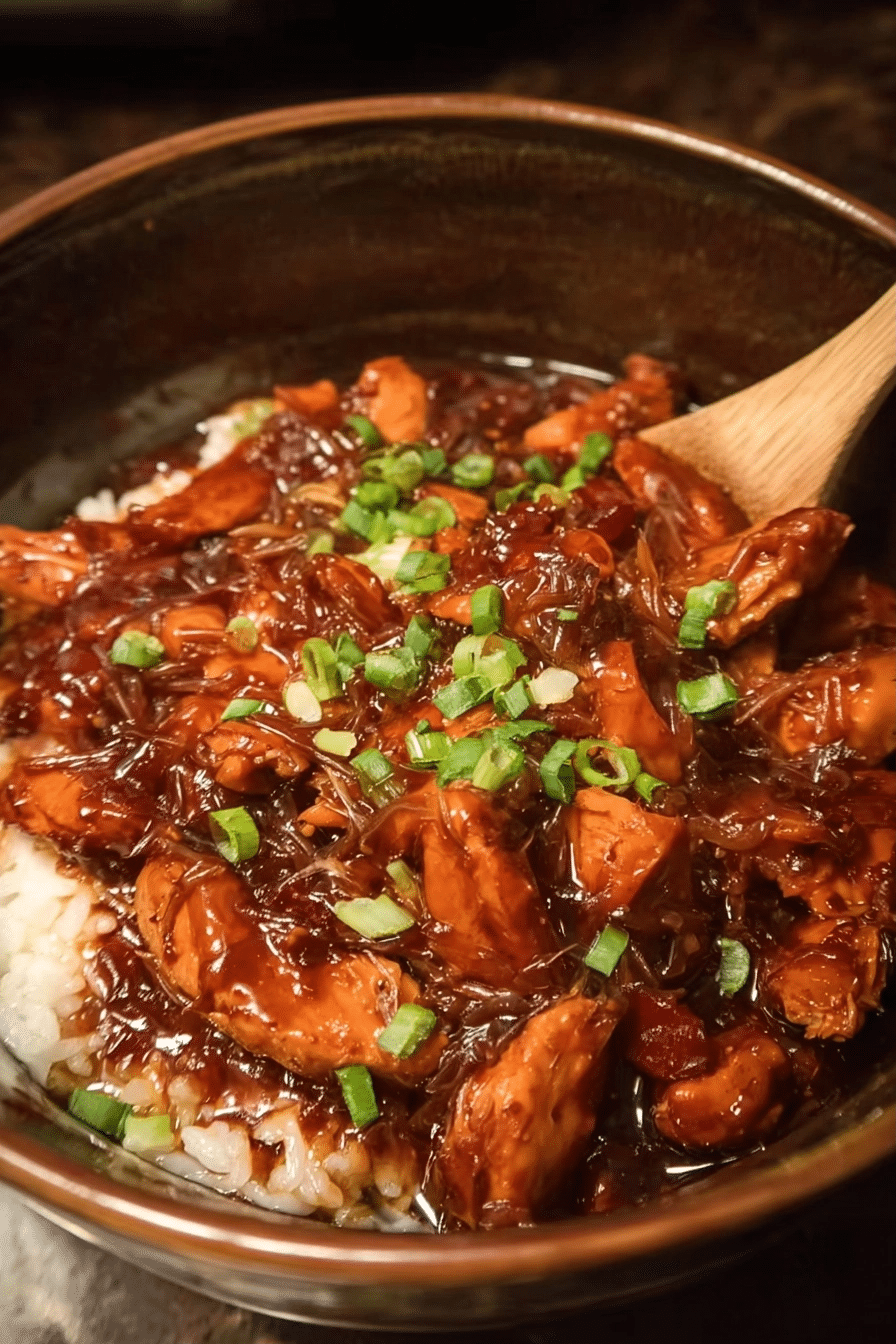 Crock Pot Bourbon Chicken Slow Cooker Recipe 4 image 1778861227098